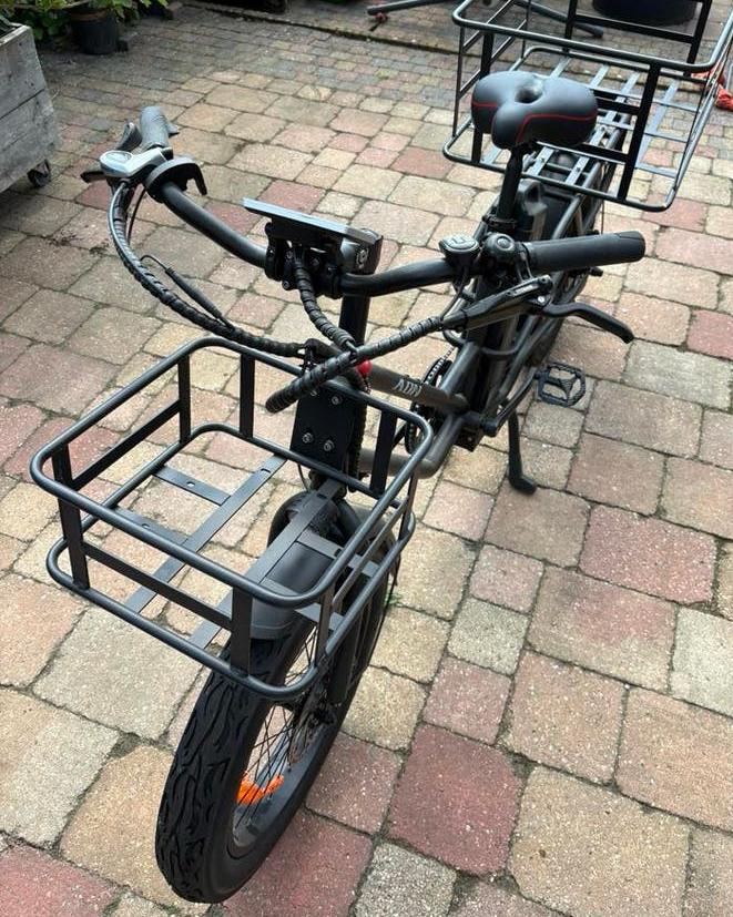 Elektrische fiets met bakken brommer scooter fatbike, Ophalen, 10 tot 15 versnellingen, Nieuw, Nieuw