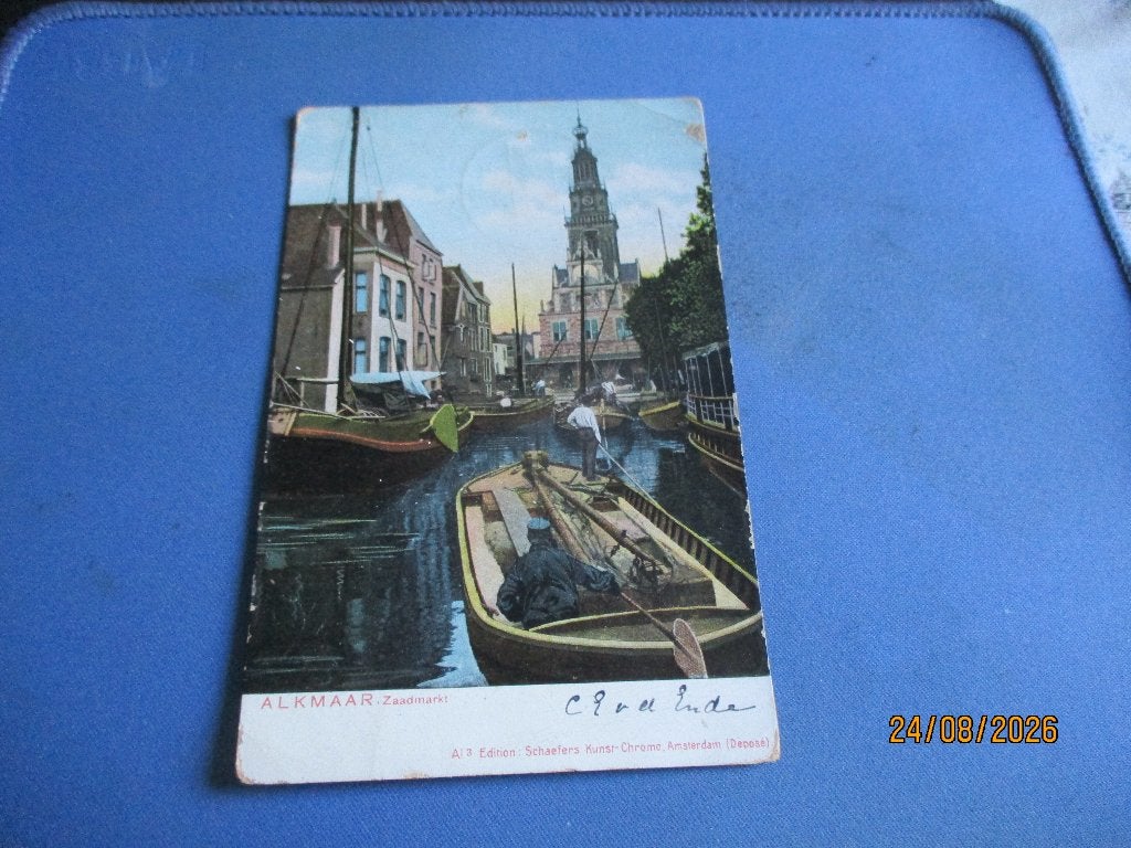 Alkmaar (1907), Ophalen of Verzenden, Voor 1920, Gelopen, Noord-Holland