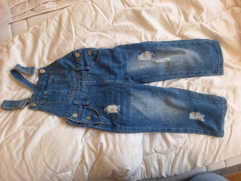 Spijker tuinbroek maat 98, Broek, Gebruikt, Ophalen of Verzenden, Shein