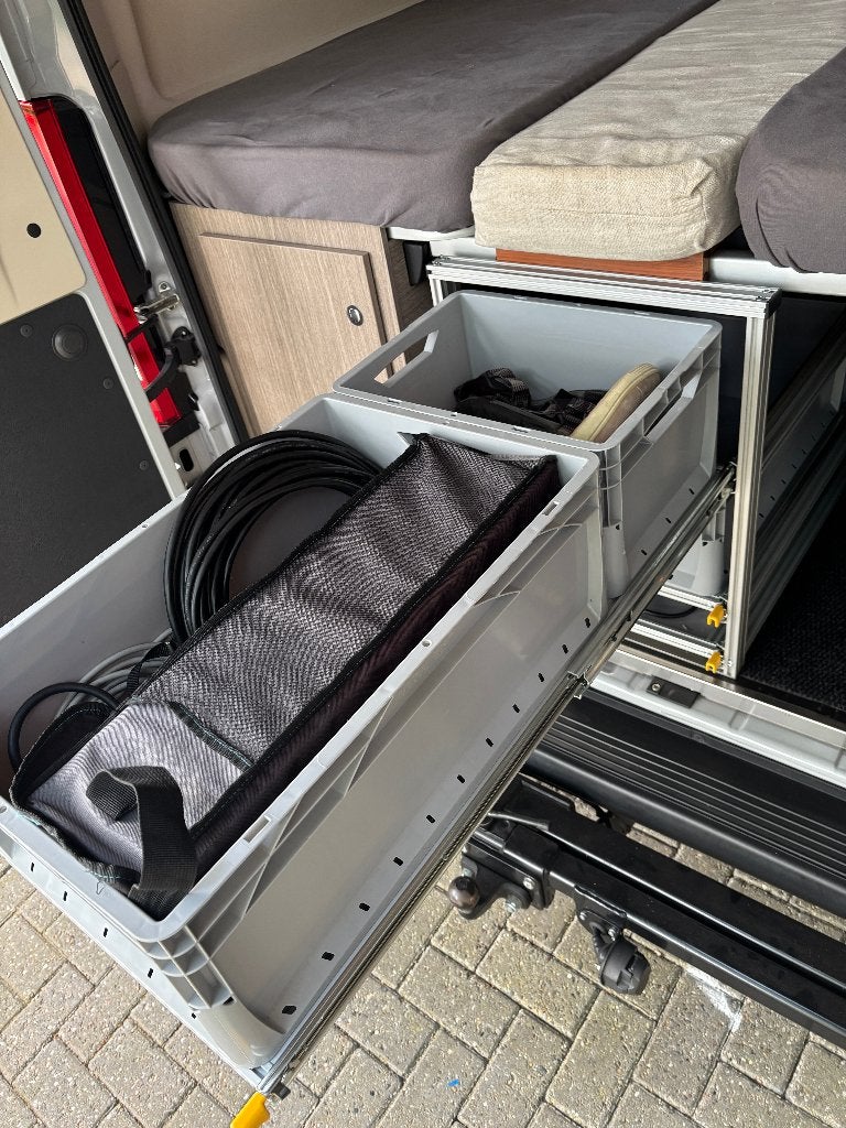 Camper opbergsysteem  Ladensysteem, Ophalen, Zo goed als nieuw