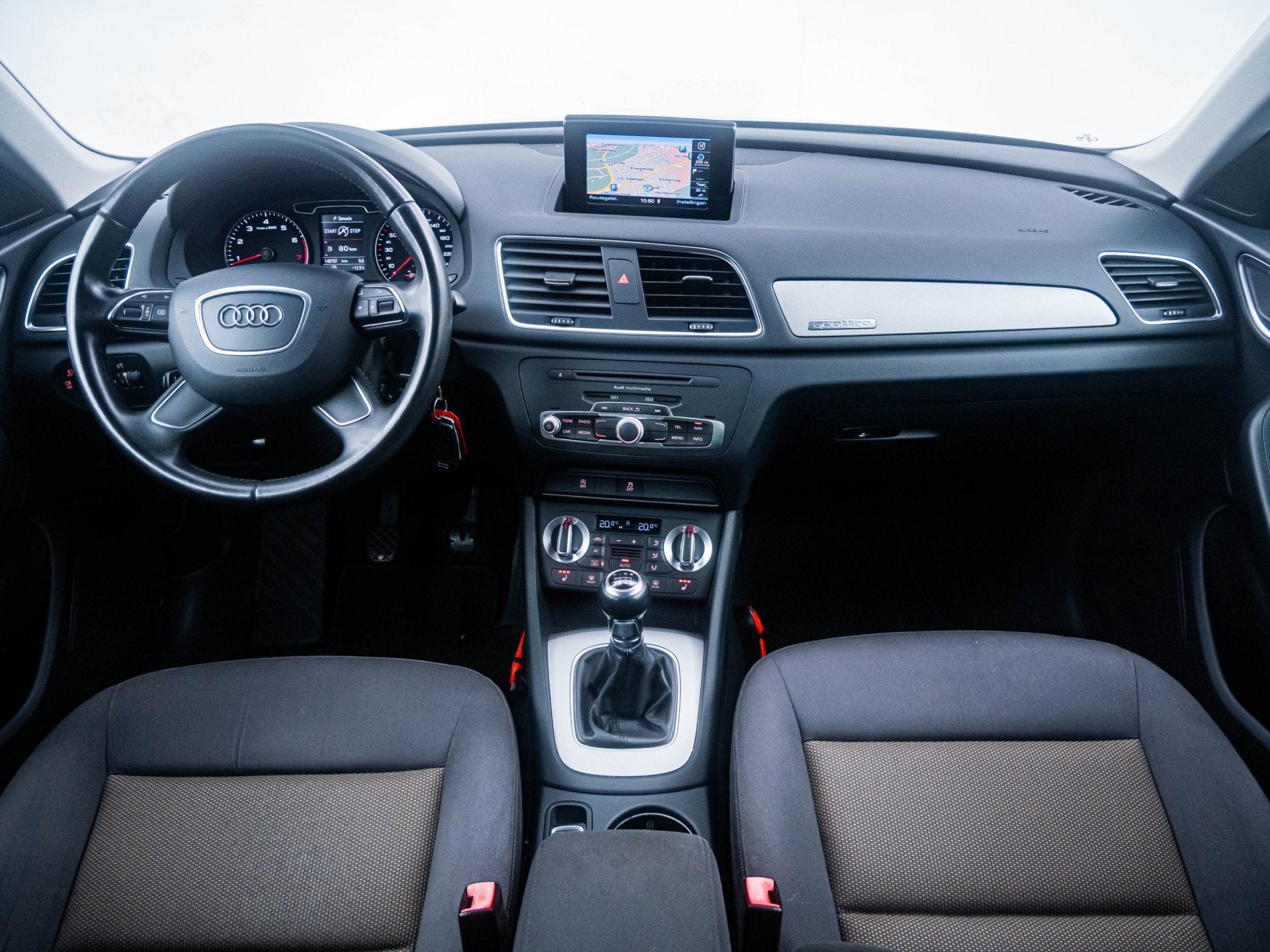 Audi Q3 2.0 TFSI quattro 170pk|6-Bak|Clima|Cruise|PDC!, Auto's, Keurmerk '100% Onderhouden', Stof, 4 cilinders, 1984 cc