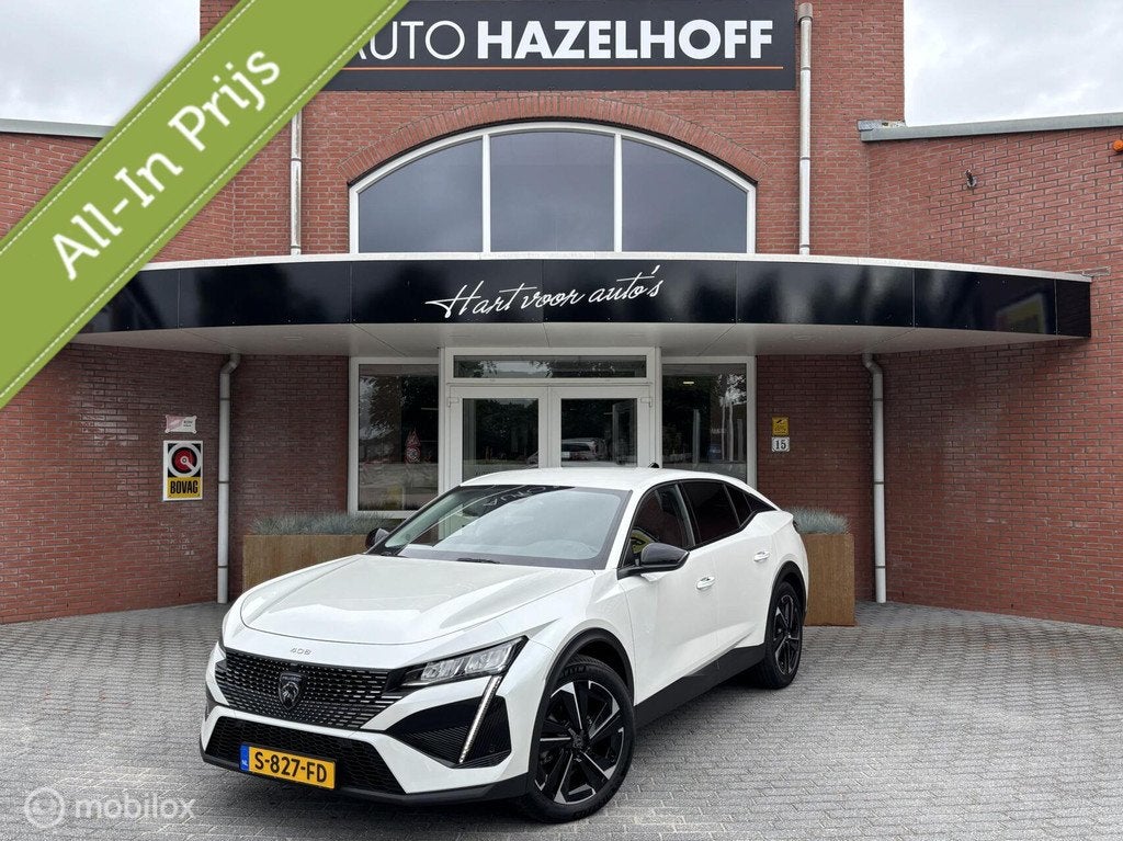 Peugeot 408 1.2 PureTech Allure Pack 130 Automaat | 1e Eigen, Auto's, Peugeot, Bedrijf, Te koop, ABS, Achteruitrijcamera, Airconditioning