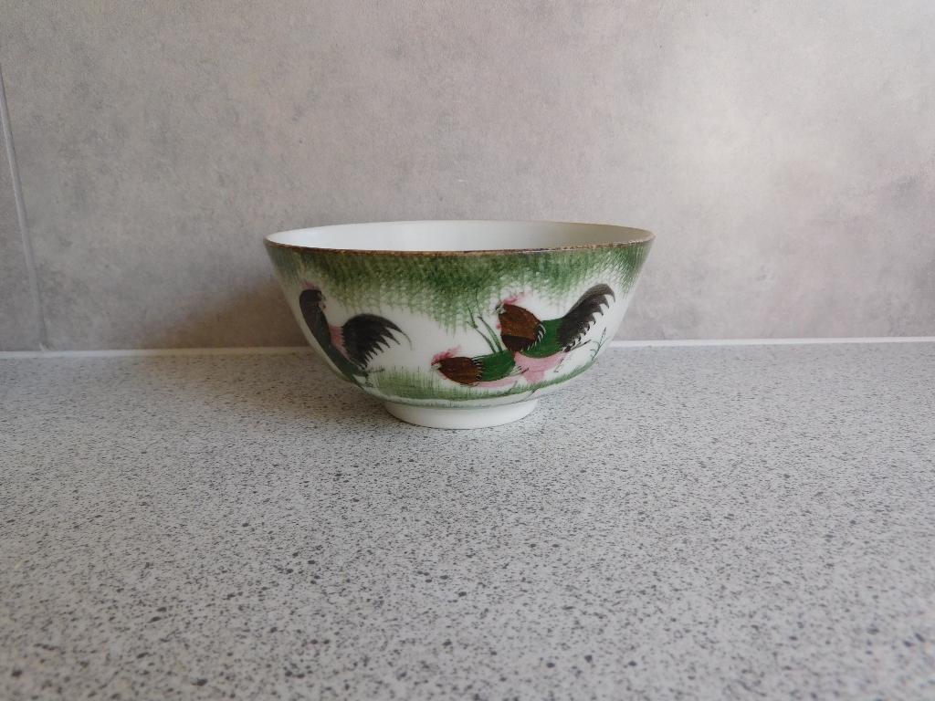 Rijstkom 11 cm. Haan Made in China, Ophalen of Verzenden