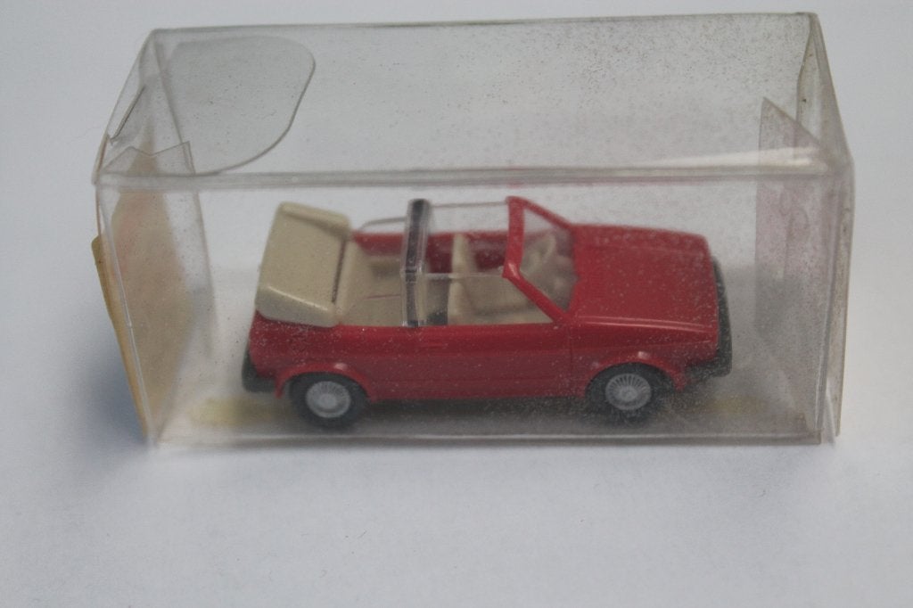 Rode Wiking VW Golf 1 Cabriolet, Ophalen of Verzenden, Zo goed als nieuw, Auto, Wiking