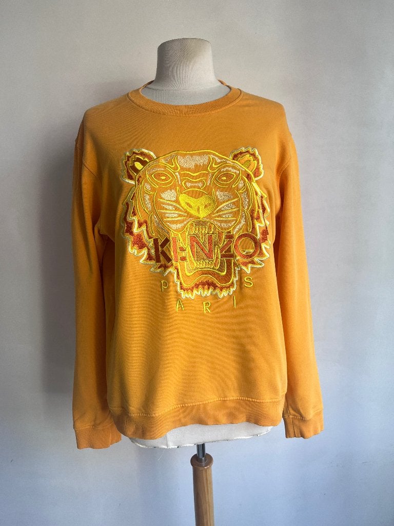kenzo trui geel maat L, Kleding | Heren, Maat 52/54 (L), Geel, Zo goed als nieuw, Kenzo