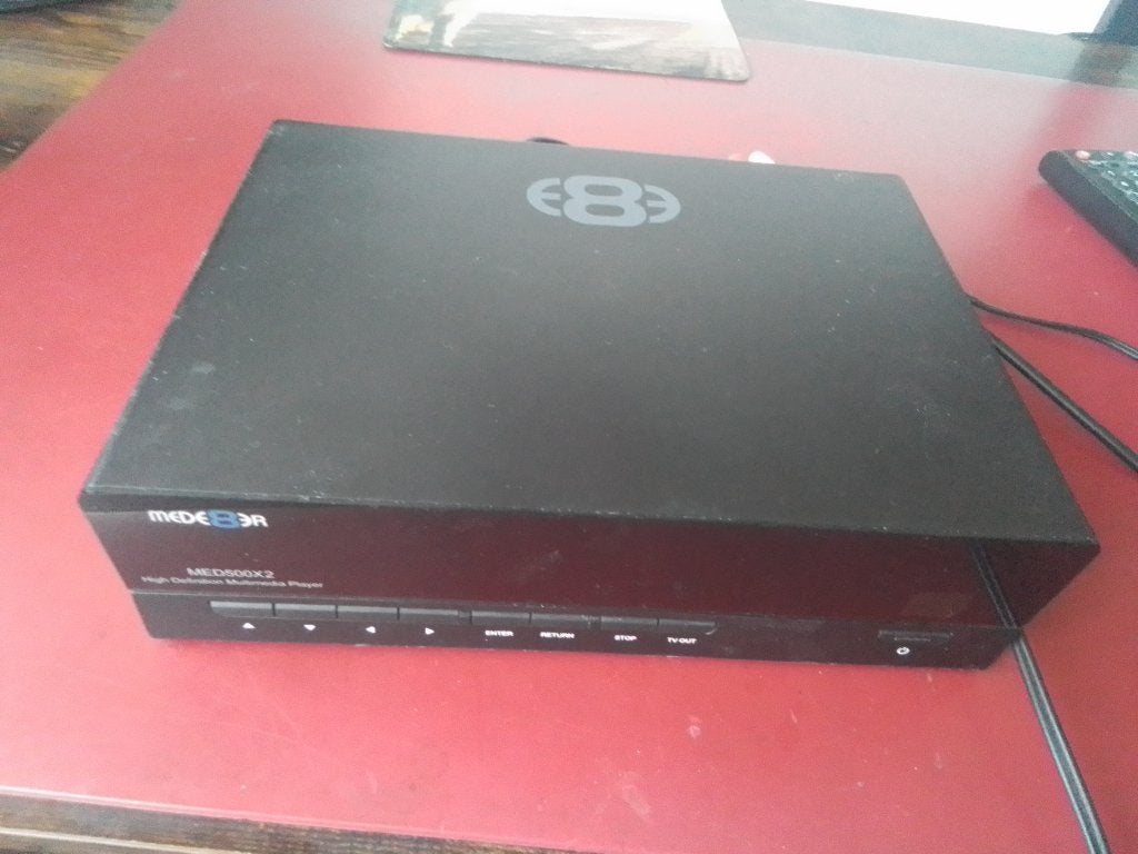 Mede8er MED500X2 mediaspeler, Ophalen, Gebruikt