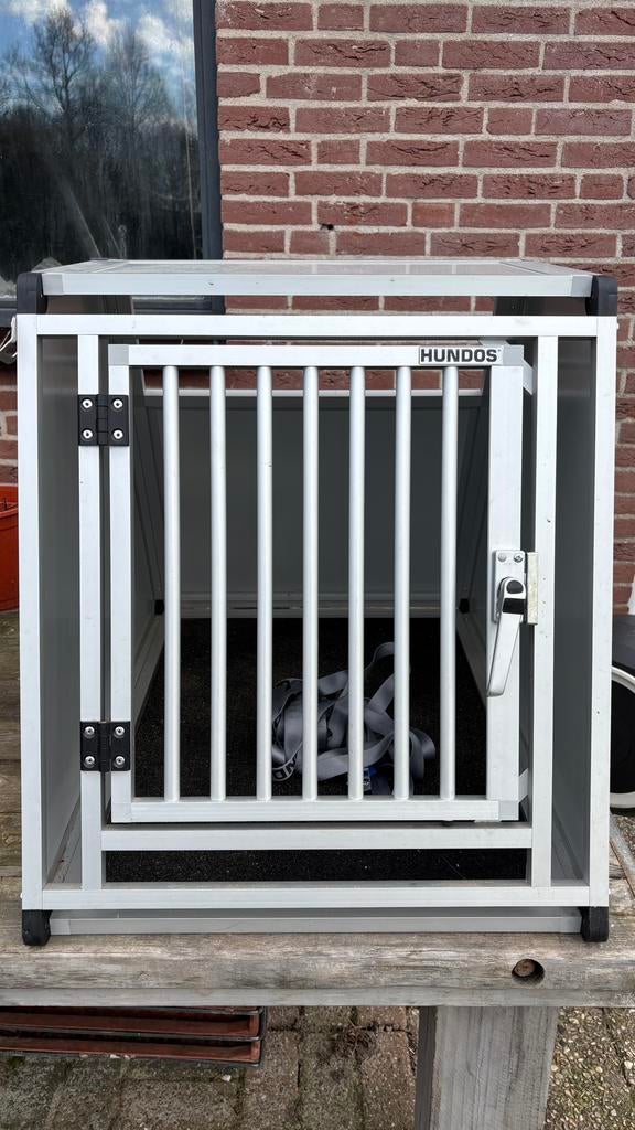 Autobench - Hundos rex met drempel maat M., Dieren en Toebehoren, Ophalen, Zo goed als nieuw, 65 tot 100 cm