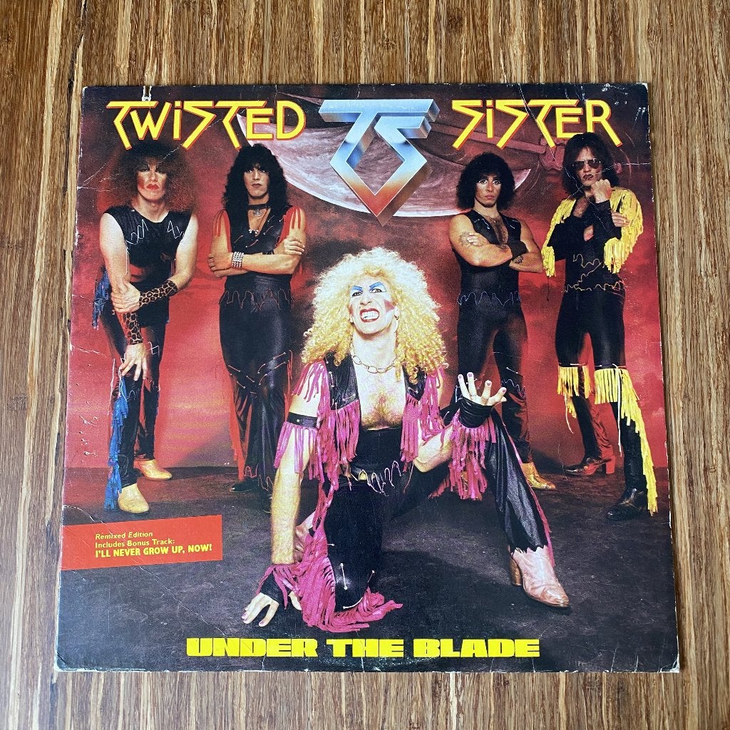 Twisted Sister - Under the blade (vinyl 1985), LP, Gebruikt, Ophalen of Verzenden, Hardrock