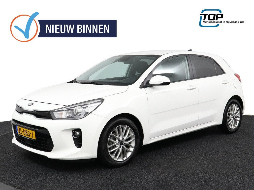 Kia Rio 1.0 TGDI Dynamic Plus Line (bj 2019), Auto's, Gebruikt, 1055 kg, Origineel Nederlands, Bedrijf
