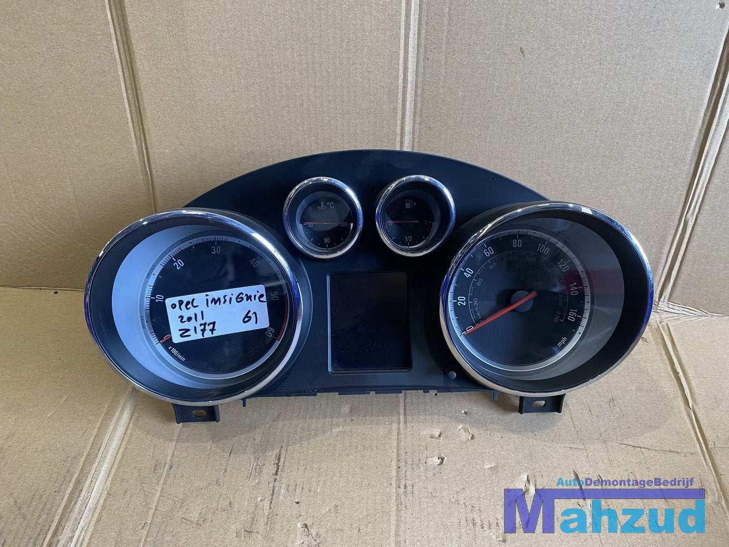 OPEL INSIGNIA A teller kilometer 365903926 ACHD (engels), Auto-onderdelen, Dashboard en Schakelaars, Gebruikt, Opel Automobile GmbH
