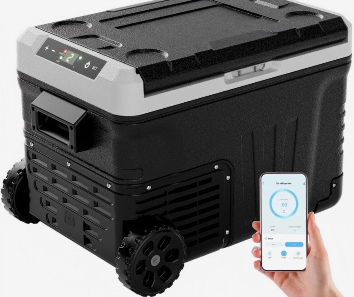 Coolbox 35 liter - autokoelkast - compressor koelkast, Caravans en Kamperen, Ophalen, Zo goed als nieuw