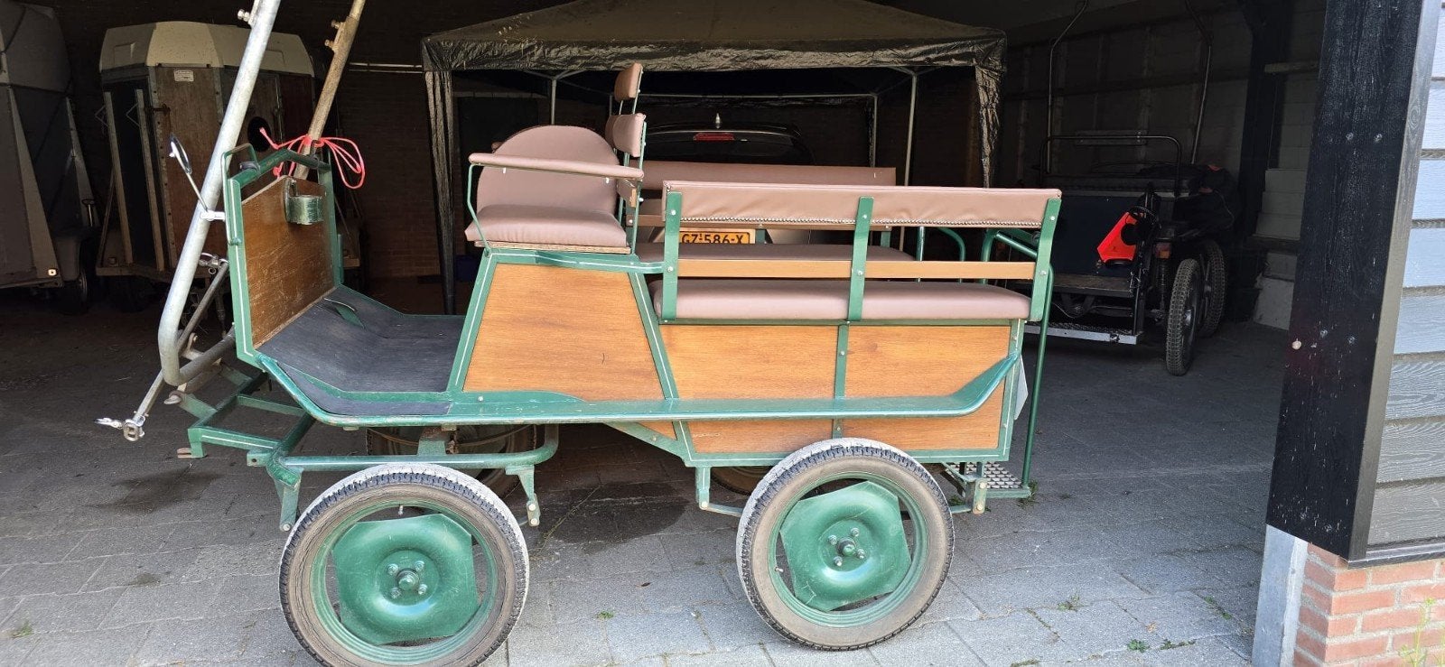 Mooie en fijne Men/recreatiewagen, Dieren en Toebehoren, Gebruikt, Marathonwagen