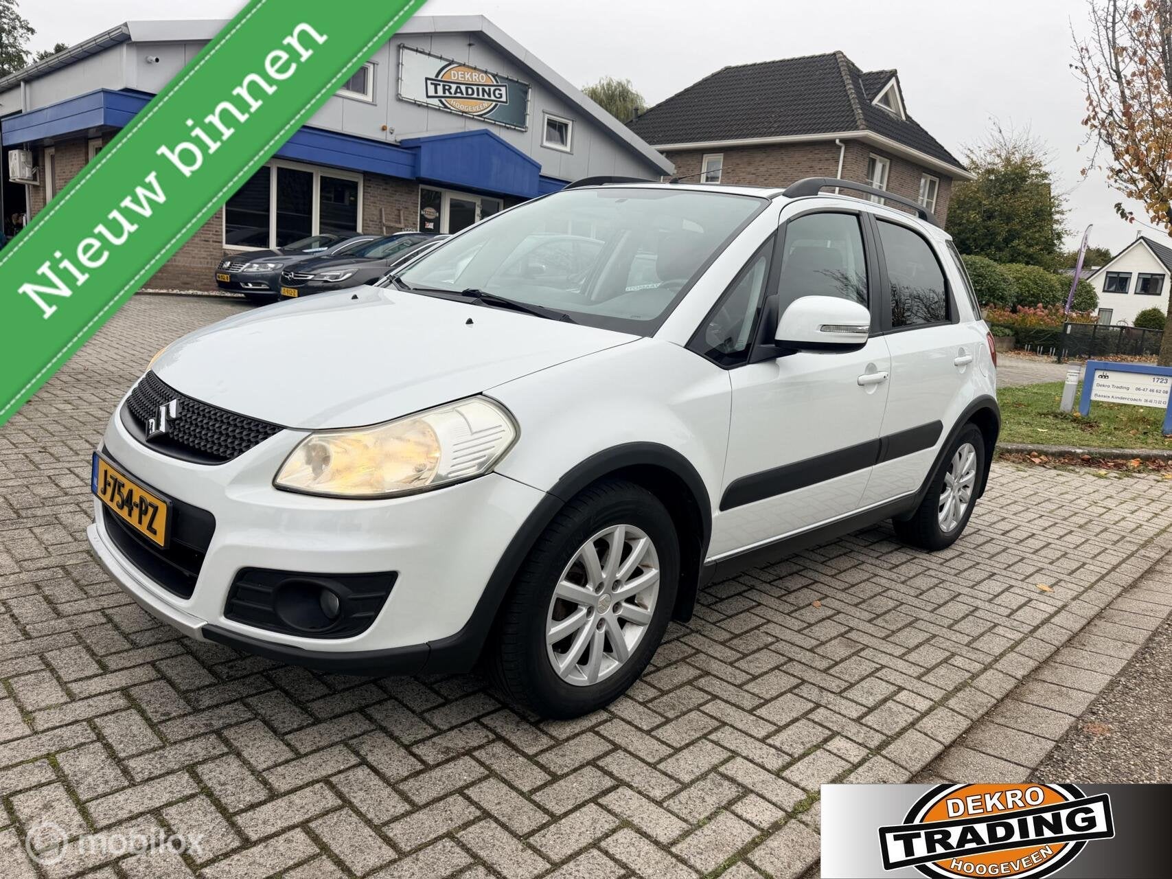 Suzuki SX4 1.6 Executive leer trekhaak Navi Bluetooth, Voorwielaandrijving, Euro 5, Gebruikt, 4 cilinders