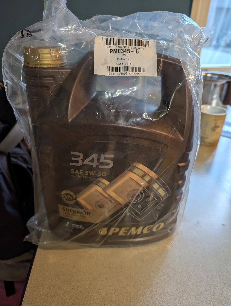 Nieuwe PEMCO 345 SAE 5W-30 motorolie 5 liter, Ophalen of Verzenden, Nieuw