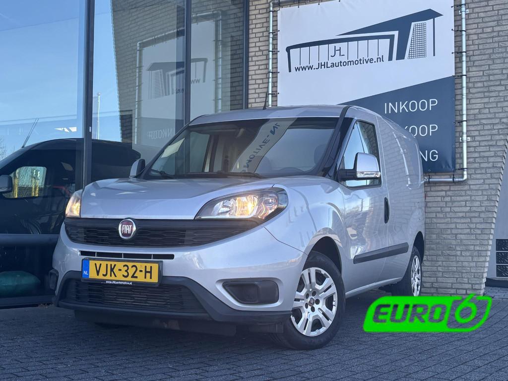 Fiat Doblò Cargo 1.3 MJ L1H1 SX*AIRCO*NAVI*CRUISE*PDC*BLUET, Voorwielaandrijving, Stof, Gebruikt, Navigatiesysteem