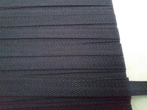 5 meter donkerblauw Band van 1 cm. breed, Ophalen of Verzenden, Nieuw, Lint, Band of Elastiek