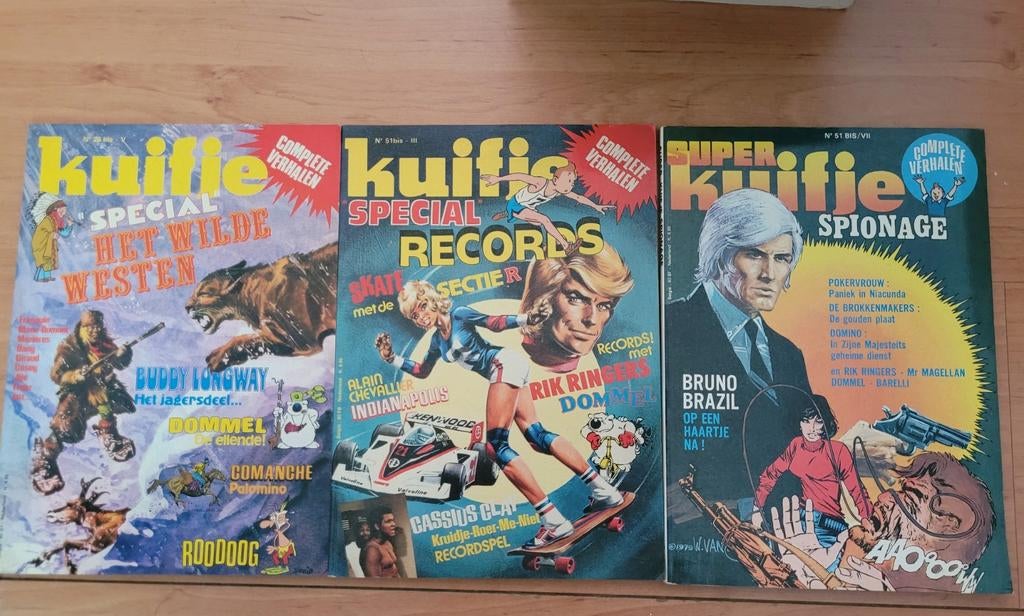 Kuifje Special Comics - Het Wilde Westen, Records, Spionage, Ophalen of Verzenden, Gelezen, Overige typen