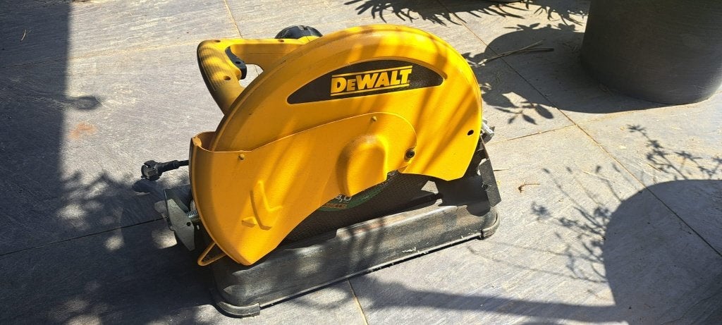DeWALT D28730-QS metaal-afkortzaag, 2300W, 355 mm., Ophalen, DeWalt, 70 mm of meer, Zo goed als nieuw