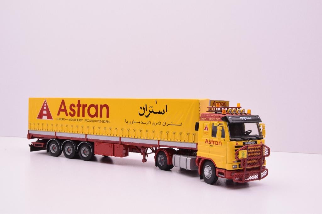 Scania 143 streamline  '' Astran middle east ''  Tekno, Ophalen of Verzenden, Zo goed als nieuw, Bus of Vrachtwagen, Tekno