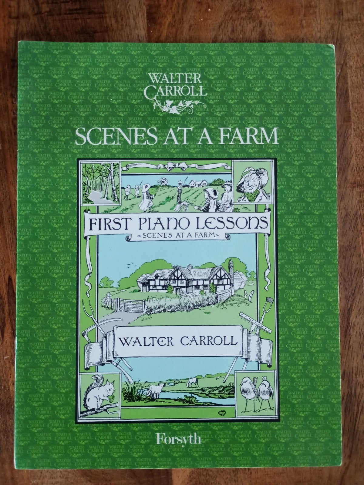 Walter Carroll - Scenes at a Farm - Pianoboek, Klassiek, Les of Cursus, Ophalen of Verzenden, Zo goed als nieuw