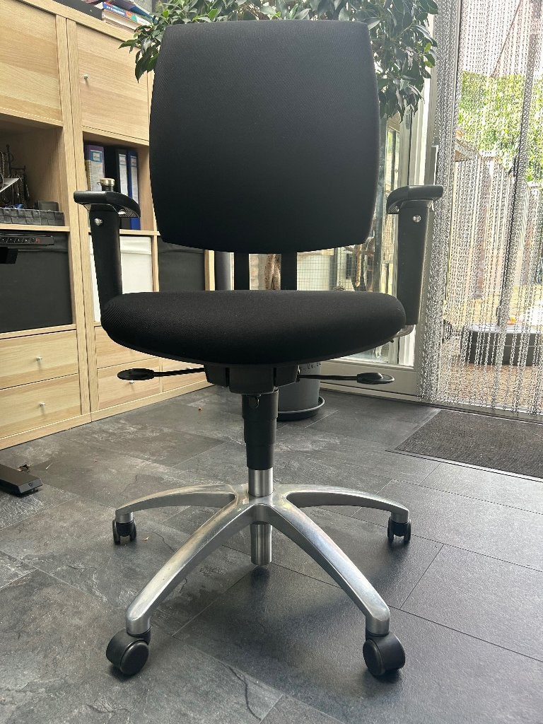 Bureaustoel Drabert Entrada, Huis en Inrichting, Bureaustoelen, Ophalen, Gebruikt, Zwart, Bureaustoel