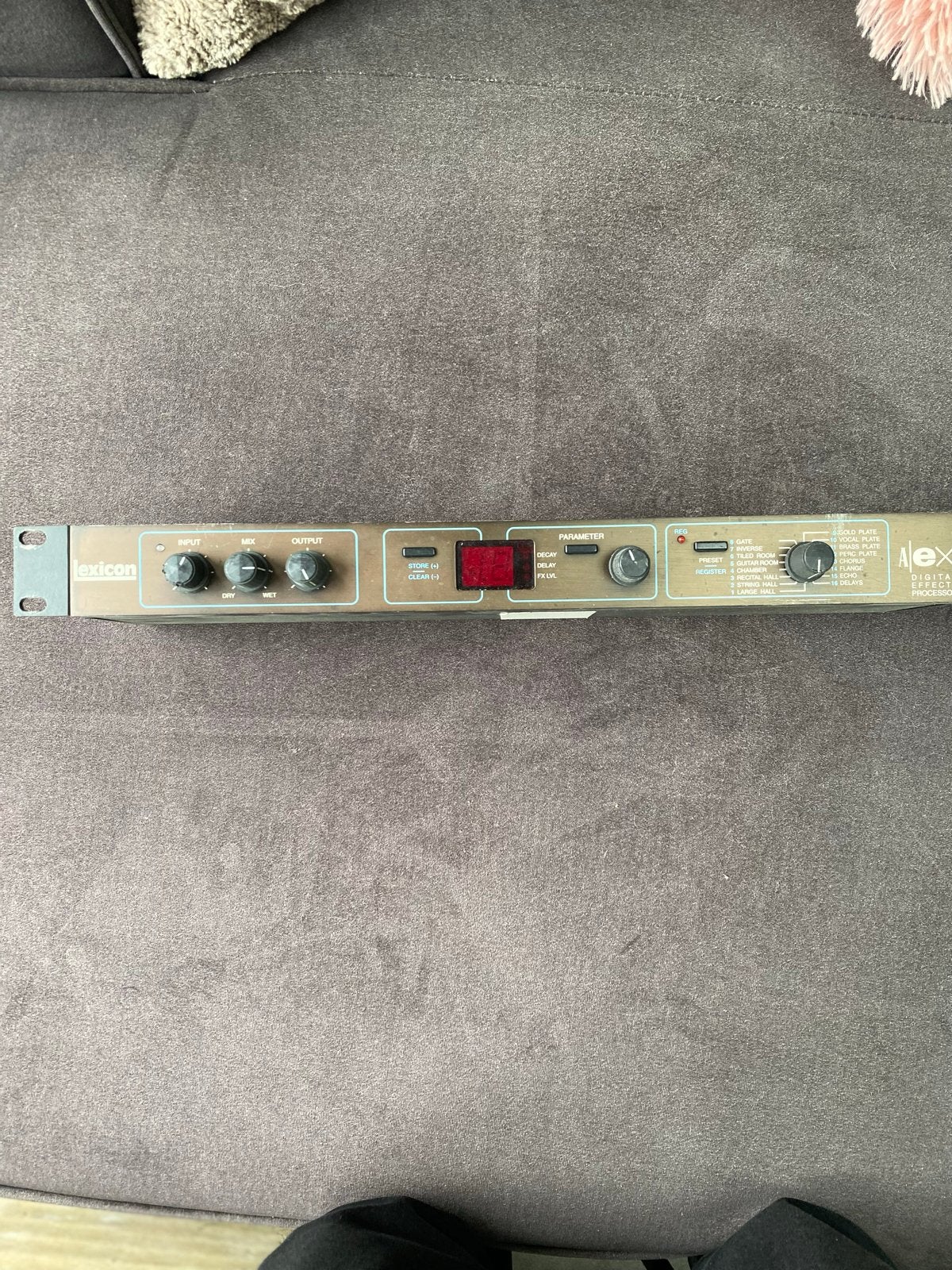 Lexicon Alex Digitale Multi-Effect Processor, Ophalen of Verzenden, Gebruikt, Delay of Echo