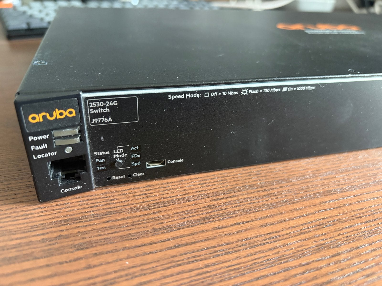 Aruba 2530-24G Switch J9776A - 24-poorts Gigabit, Ophalen of Verzenden, Gebruikt