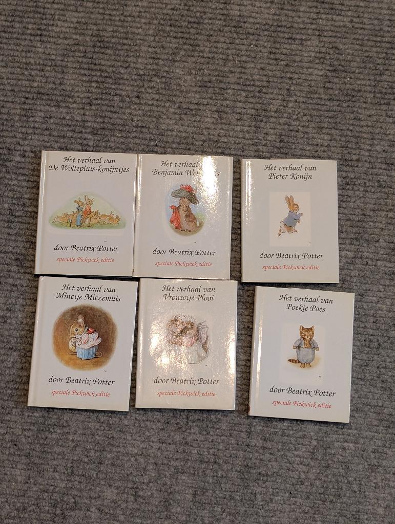 Beatrix Potter Pickwick Editie Boekenset (6 boeken), Ophalen, Gelezen, Beatrix Potter