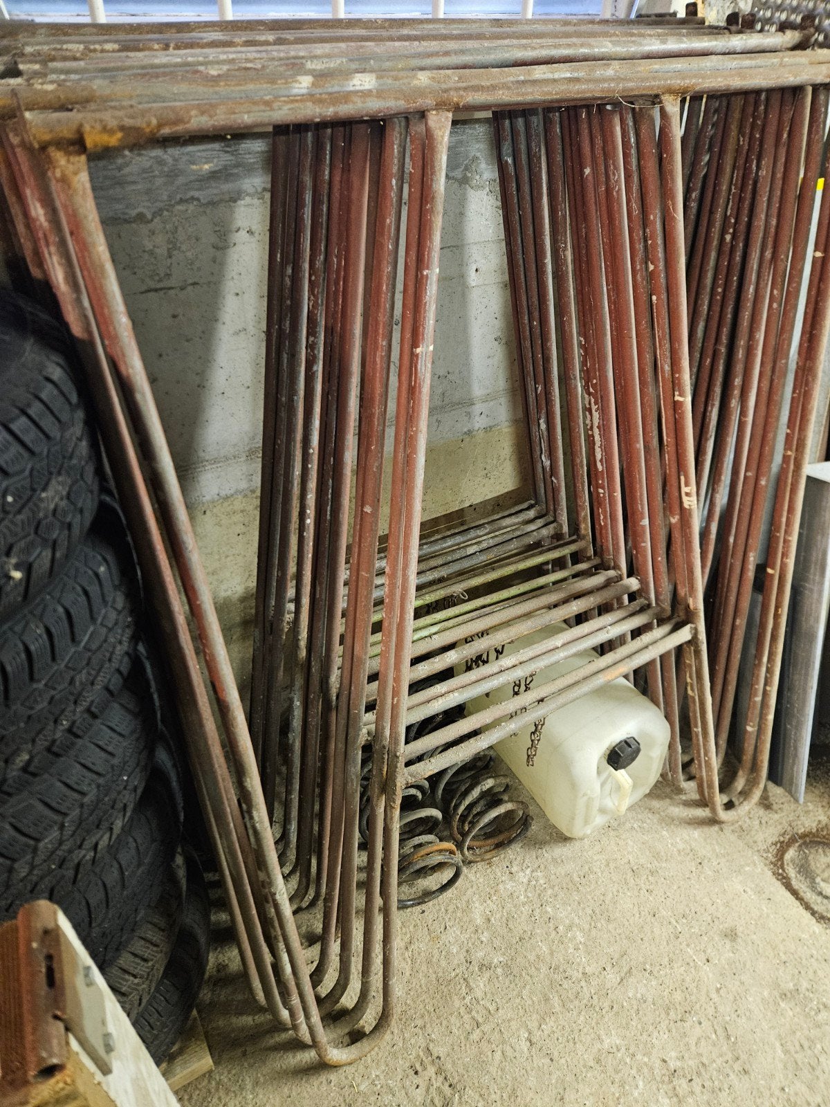 Metselschragen 7st. 140cm, Ophalen, Gebruikt, Overige typen, Minder dan 2 meter