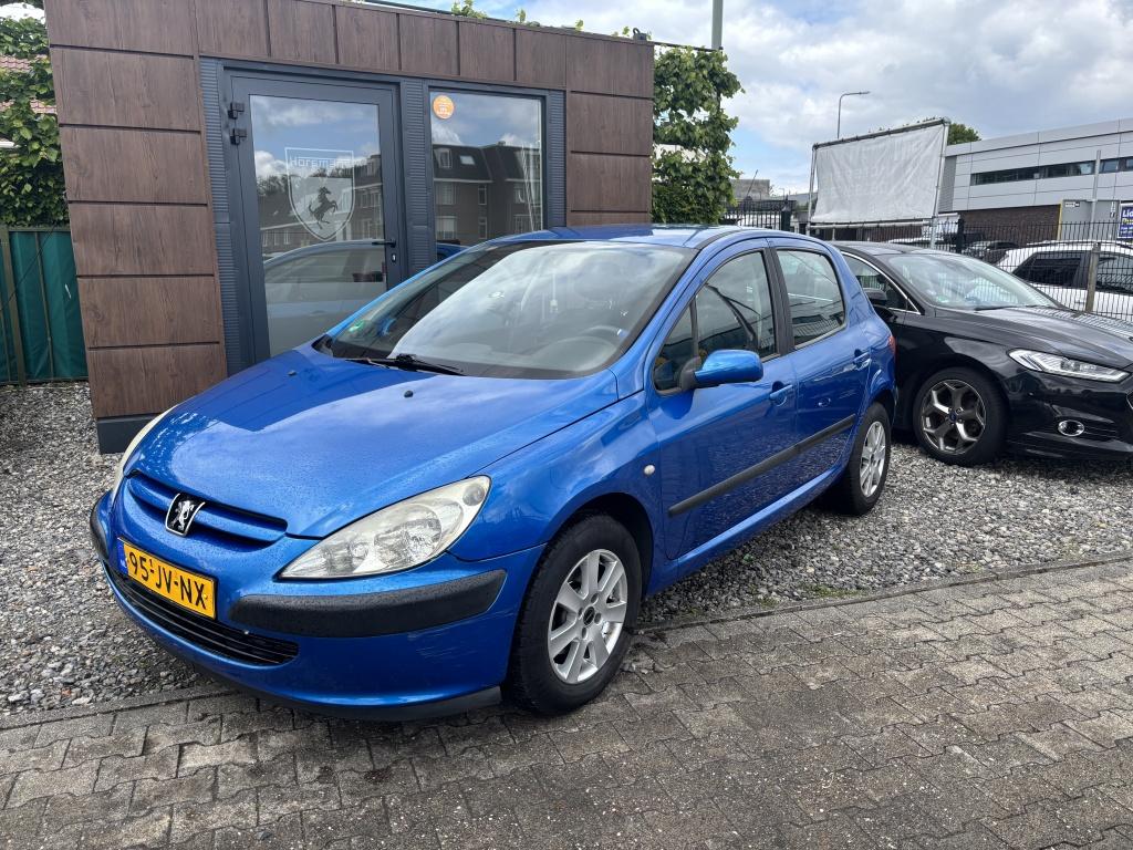 Peugeot 307 * Gereserveerd ! (bj 2002), Auto's, Peugeot, Gebruikt, 4 cilinders, Blauw, 610 kg