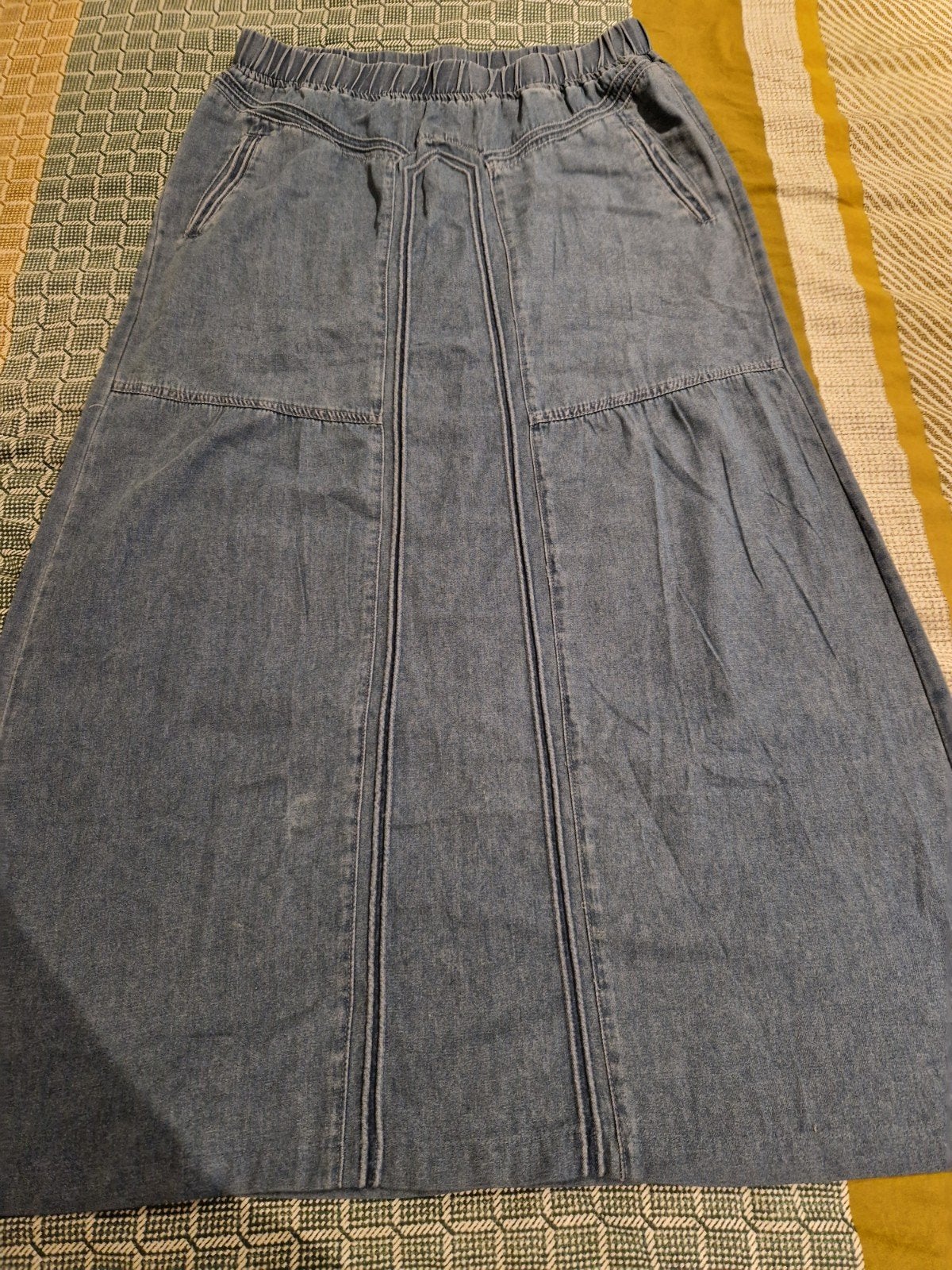 spijkerrok xl, Kleding | Dames, Rokken, Blauw, Maat 42/44 (L), Ophalen of Verzenden, Zo goed als nieuw