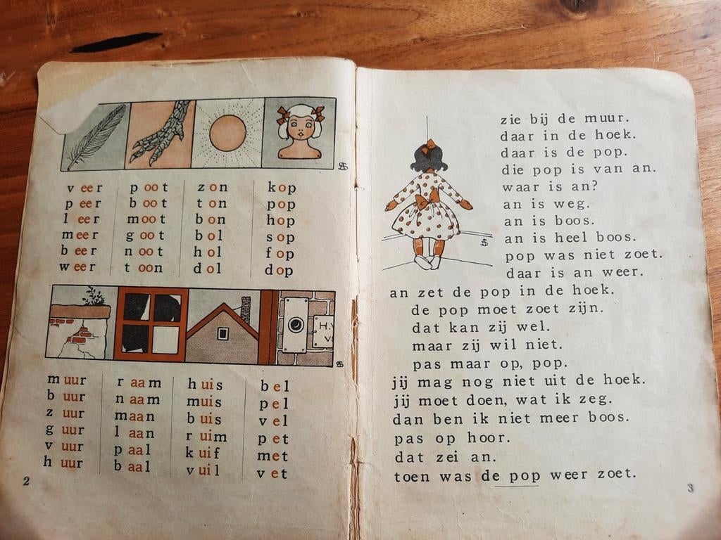 Fris en Fraai voor de kleintjes 1949 voor 1e en 2e leerjaar, Antiek en Kunst, Ophalen of Verzenden
