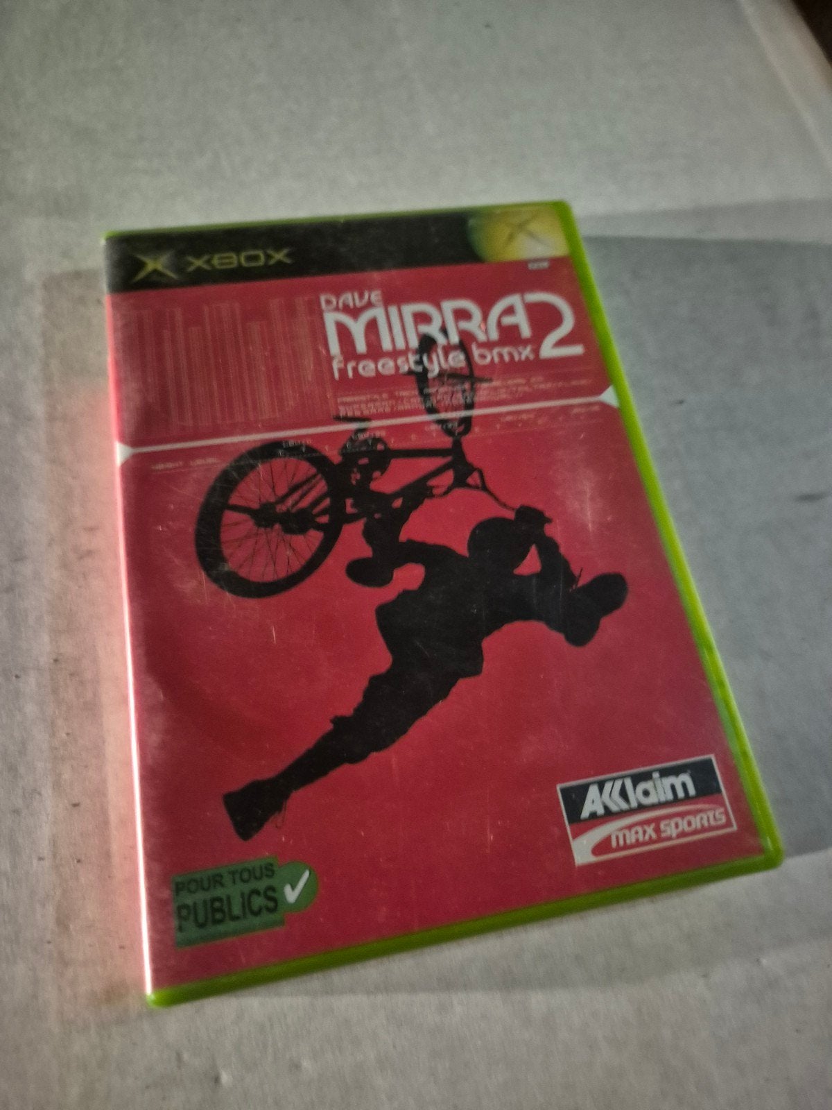 Dave Mirra Freestyle BMX 2 - Xbox, Gebruikt, 1 speler, Ophalen of Verzenden, Vanaf 3 jaar