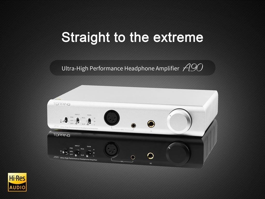 TOPPING A90 BLACK Balanced Headphone amplifier!, Ophalen of Verzenden, Nieuw, Overige merken
