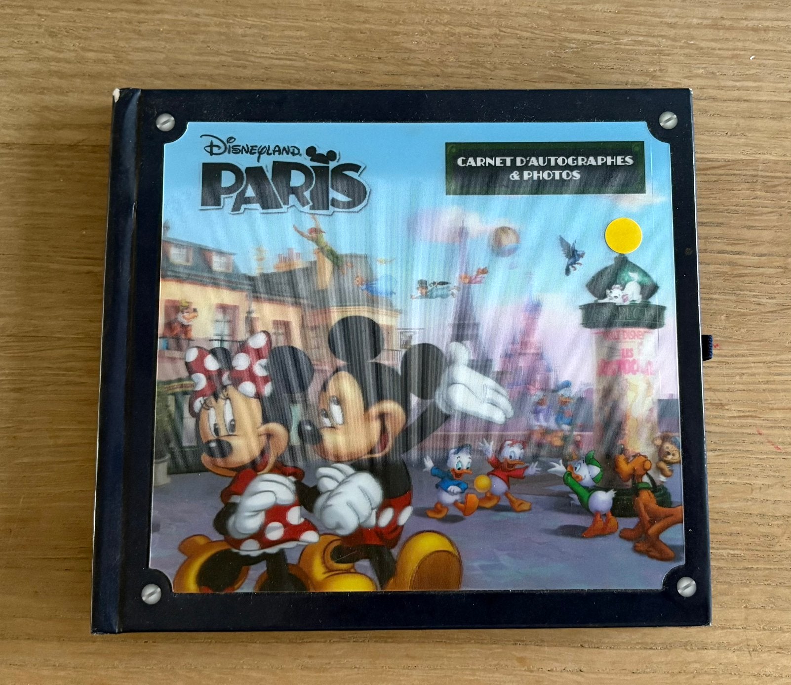 Schattig vintage Disneyland Parijs handtekening en fotoboek, Ophalen of Verzenden, Zo goed als nieuw