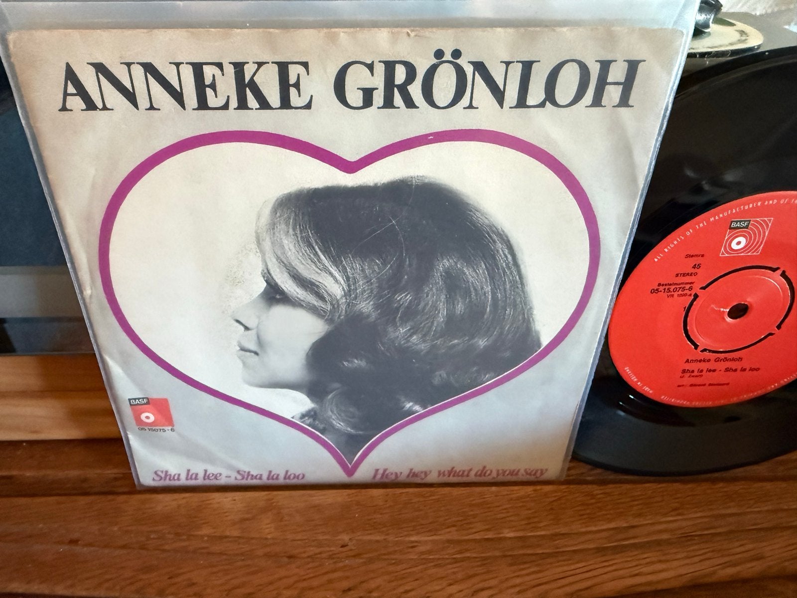 Anneke Grönloh - Sha la lee - Sha la loo / Hey hey what do s, Cd's en Dvd's, Originele persing, 7 inch, Ophalen of Verzenden, Zo goed als nieuw