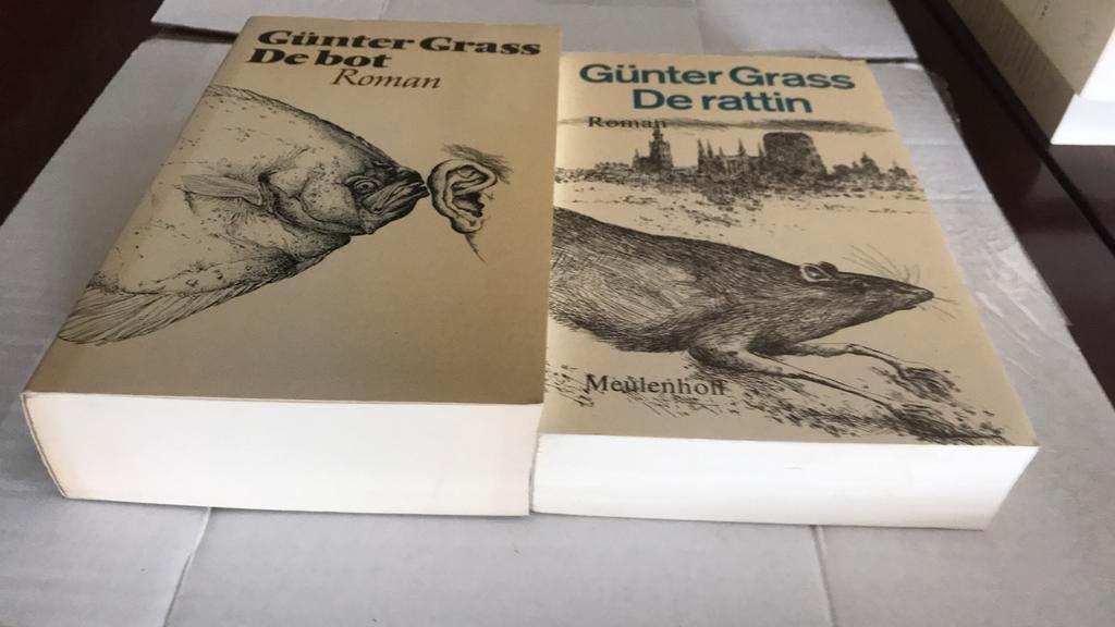 2 paperbacks Gunther Grass ´De bot´en ´De rattin´´, Ophalen of Verzenden