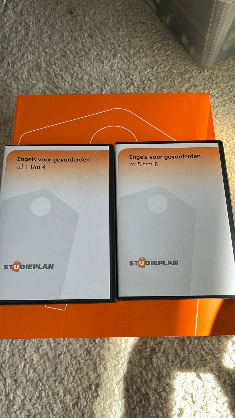 Zgn cursus Engels voor gevorderden met CD’s en speler, Ophalen of Verzenden, Zo goed als nieuw