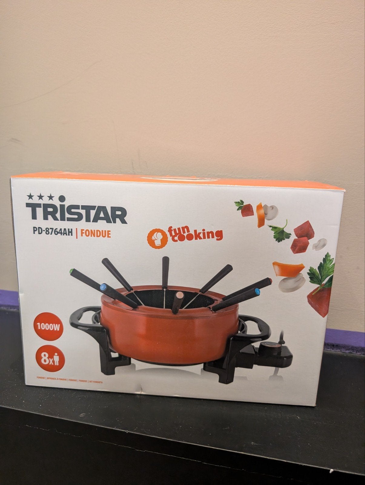 Tristar fondue 8 personen nieuw, Ophalen of Verzenden, Nieuw, Elektrisch, Fondueset