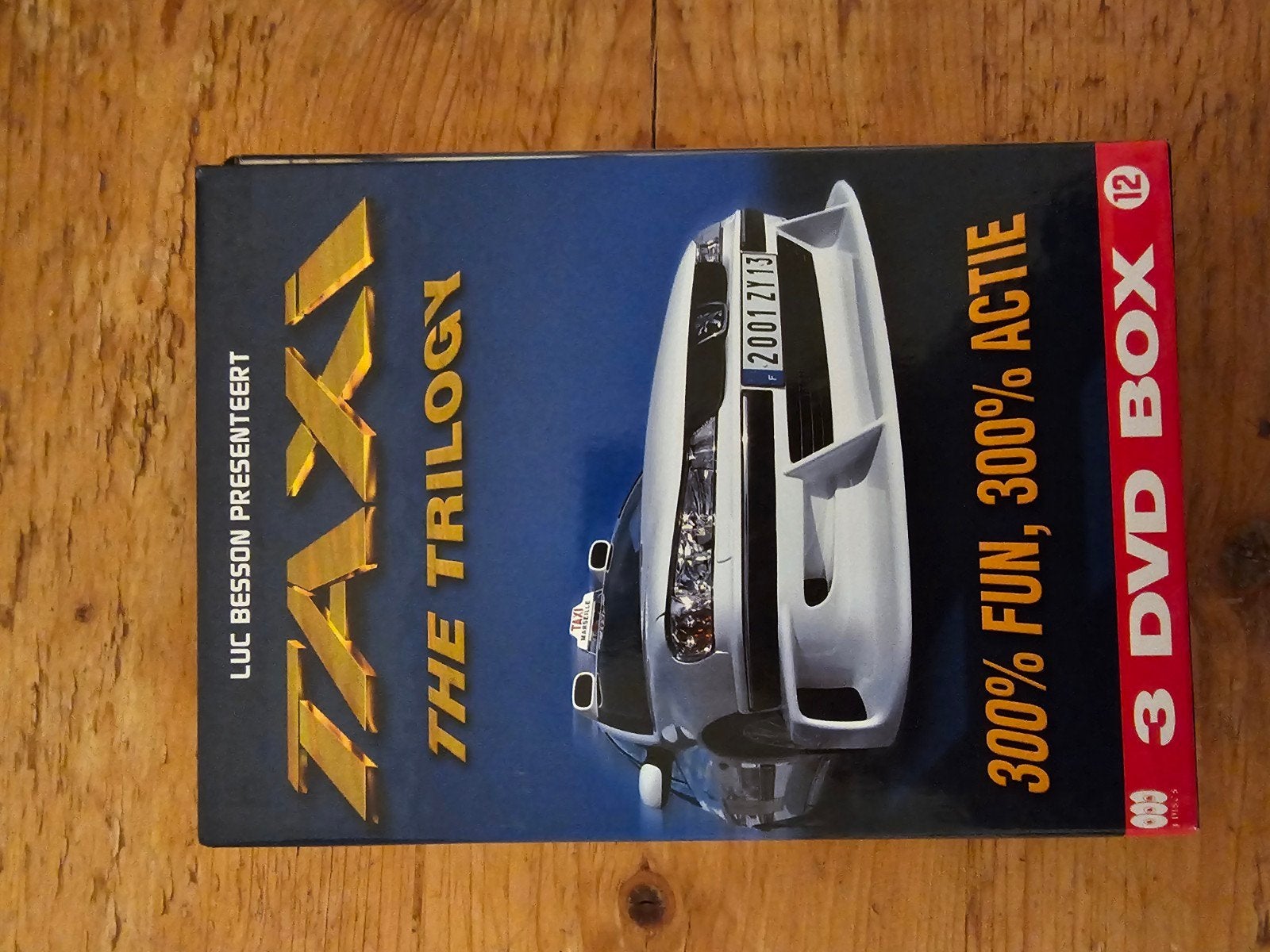 Taxi: The Trilogy (3 DVD Box) - Actiekomedie, Cd's en Dvd's, Bonusmateriaal, Nederlands, Ophalen of Verzenden, Frans
