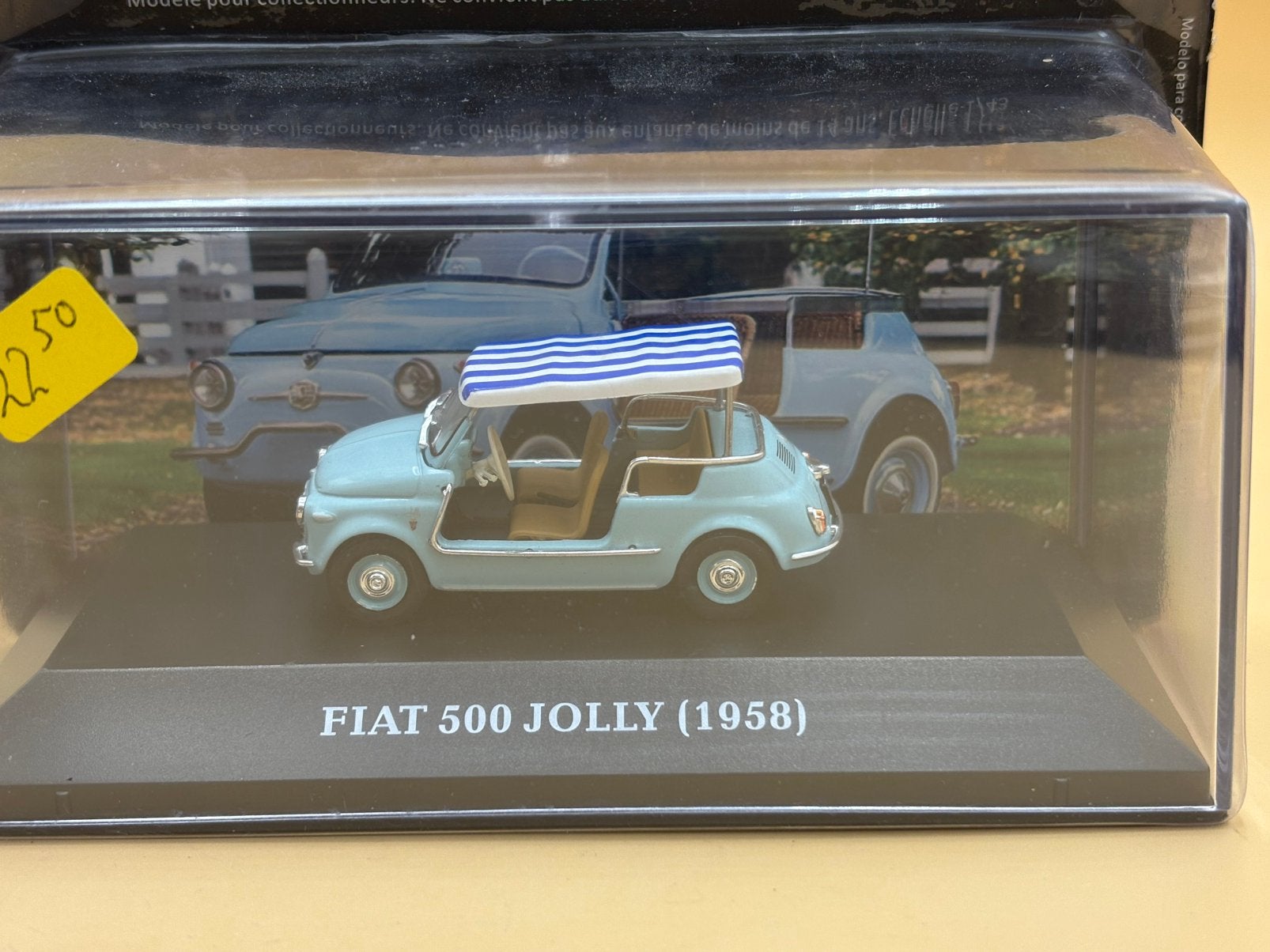 Fiat 500 Jolly 1958 1/43 Ixo, Verzenden, Nieuw, Auto, Overige merken