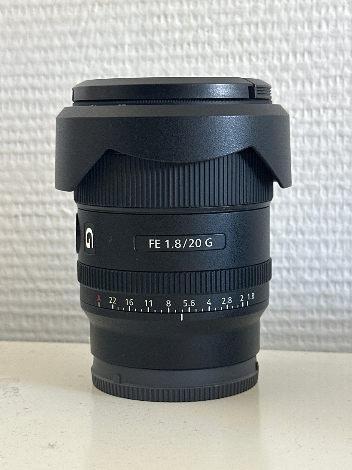 Sony FE 1.8/20 G lens - Zo goed als nieuw, Ophalen of Verzenden, Zo goed als nieuw, Groothoeklens