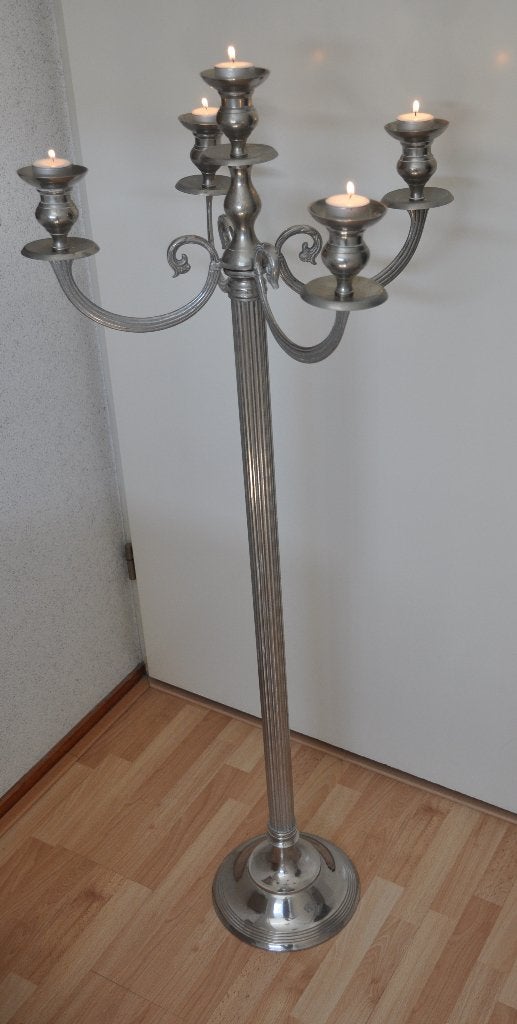 Kandelaar Hoog, Ophalen, 120 cm, Zo goed als nieuw, Metaal