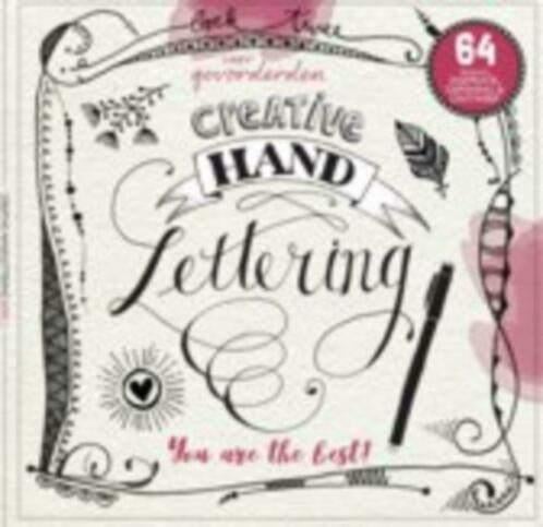 Meer met letters Handlettering 2.0: tips & technieken, Boeken, Hobby en Vrije tijd, Zo goed als nieuw, Overige onderwerpen, Ophalen of Verzenden