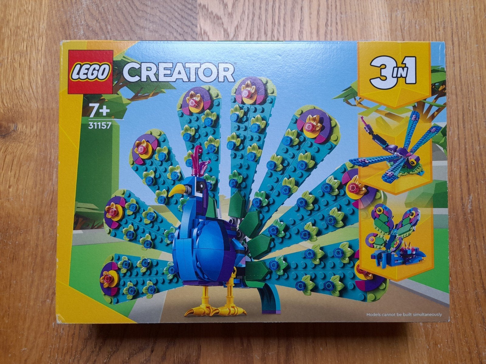 lego creator Pauw, Libelle, Vlinder 31157, Ophalen, Nieuw
