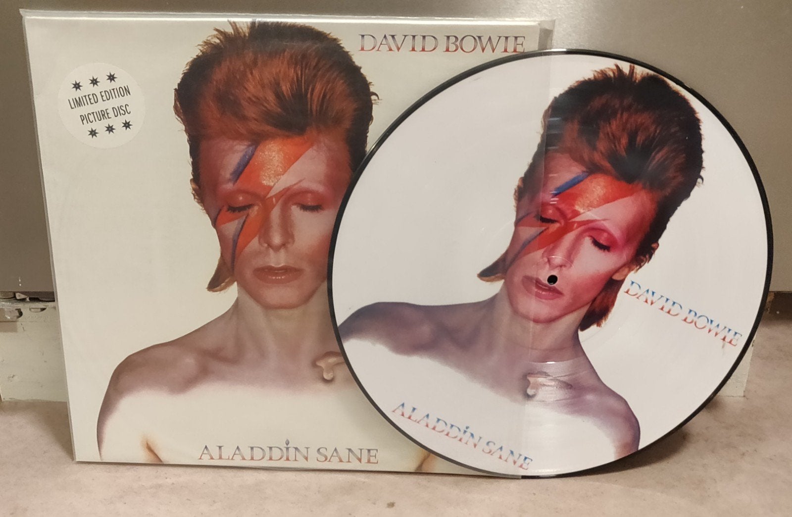 Lp David Bowie picture Disc, Cd's en Dvd's, Picture disc, Ophalen of Verzenden, LP