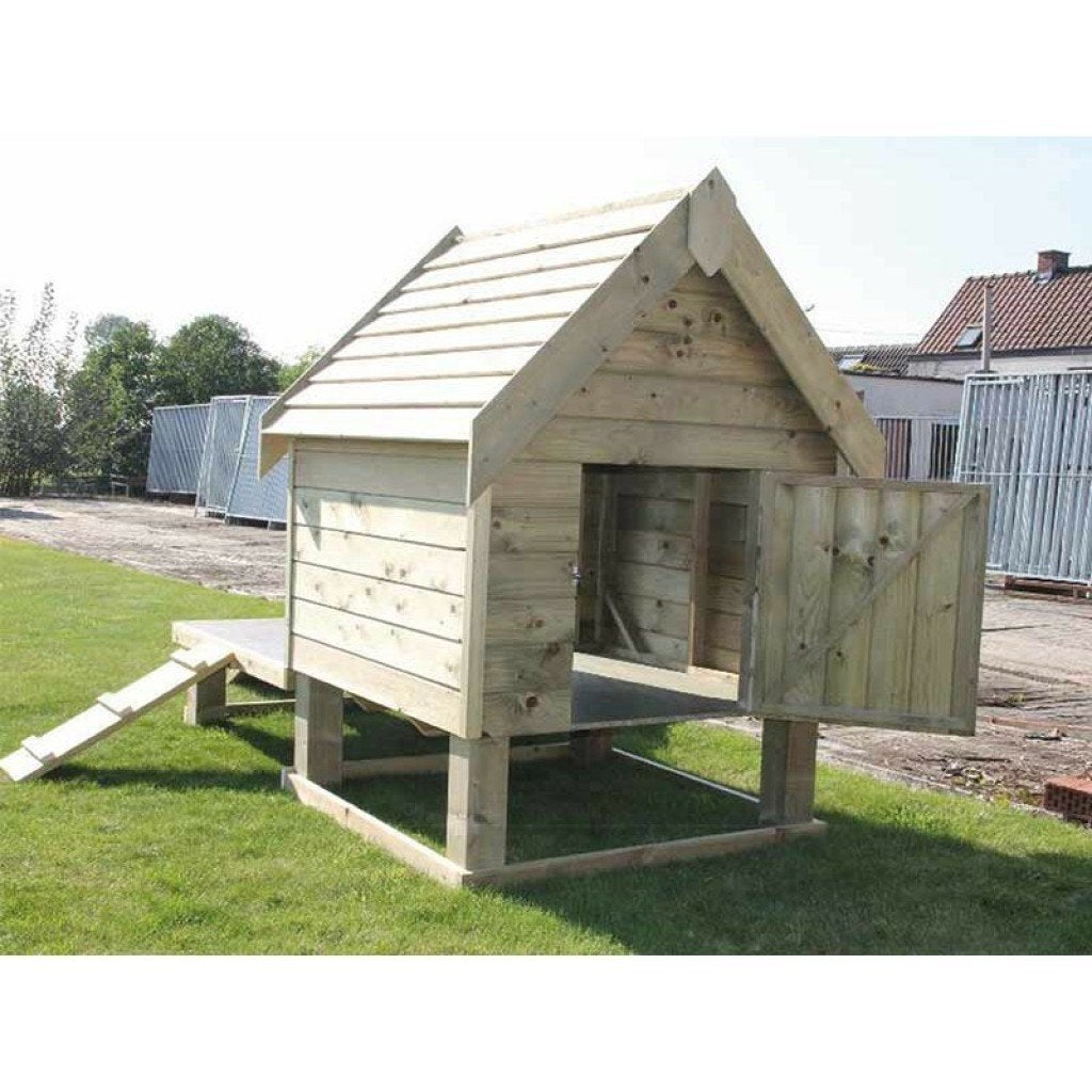 Geitenhok met Terras, Geslacht onbekend, Kip