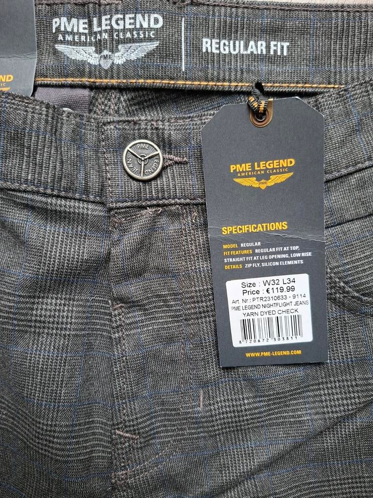 PME LEGEND Nightflight jeans W32 L34, Nieuw, W32 (confectie 46) of kleiner, Ophalen of Verzenden, Grijs