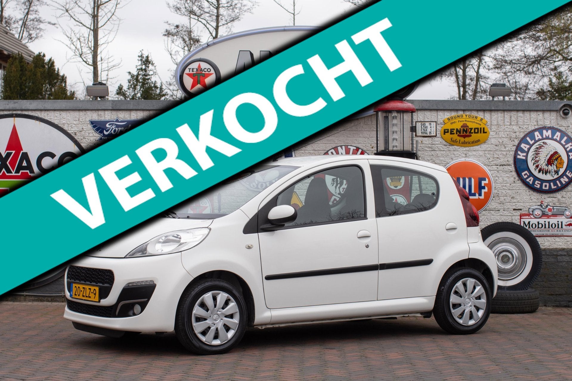 Peugeot 107 1.0 Active 1e Eig. 67.100 km +NAP NL-auto, Euro 5, Gebruikt, 4 stoelen, Origineel Nederlands