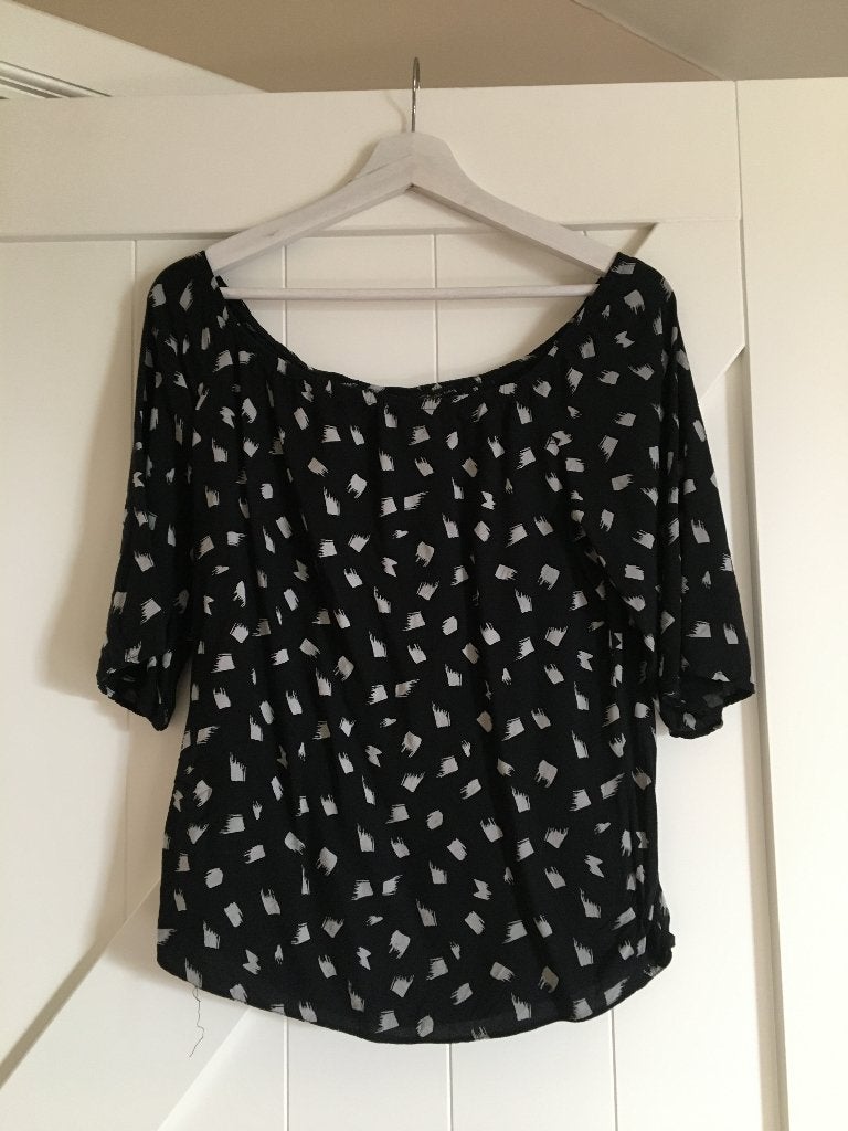 Top Steps, Kleding | Dames, Tops, Maat 38/40 (M), Zwart, Ophalen of Verzenden, Korte mouw